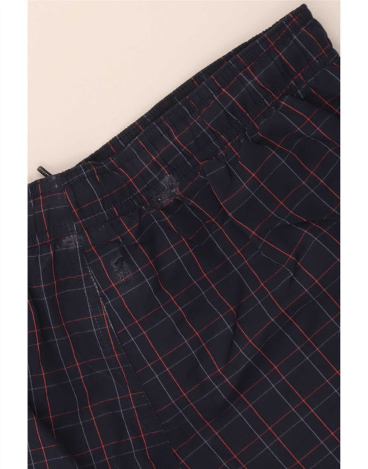 Ανδρικό αθλητικό σορτς Adidas Small Navy Blue Check Polyamide