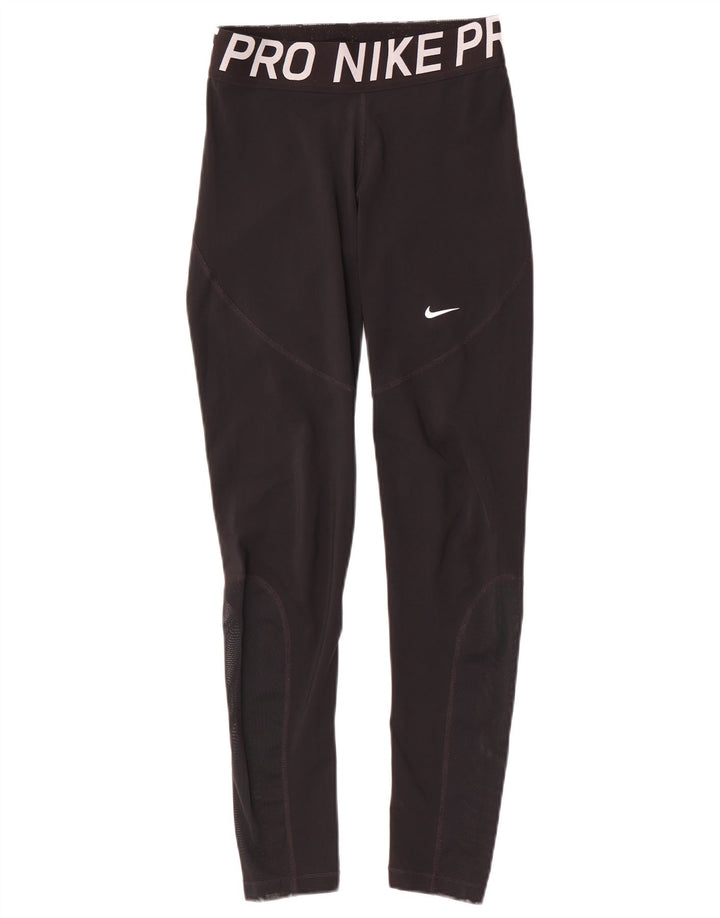Γυναικεία κολάν Nike Dri Fit Graphic UK 14 Medium Black