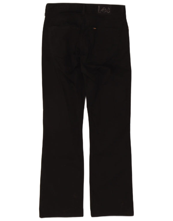 Lee Womens Cameron Bootcut Casual Παντελόνι W32 L33 Μαύρο βαμβακερό