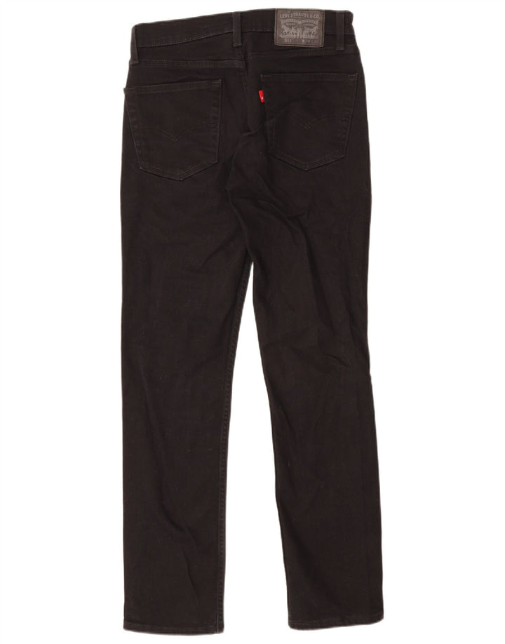 Levi's Mens 511 Slim Jeans W30 L32 Μαύρο βαμβακερό
