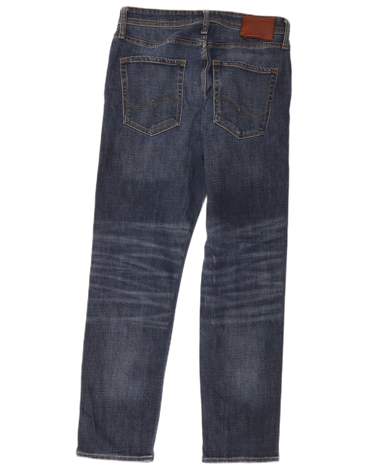 Jack & Jones Ανδρικό τζιν ίσιο W30 L32 Μπλε βαμβακερό