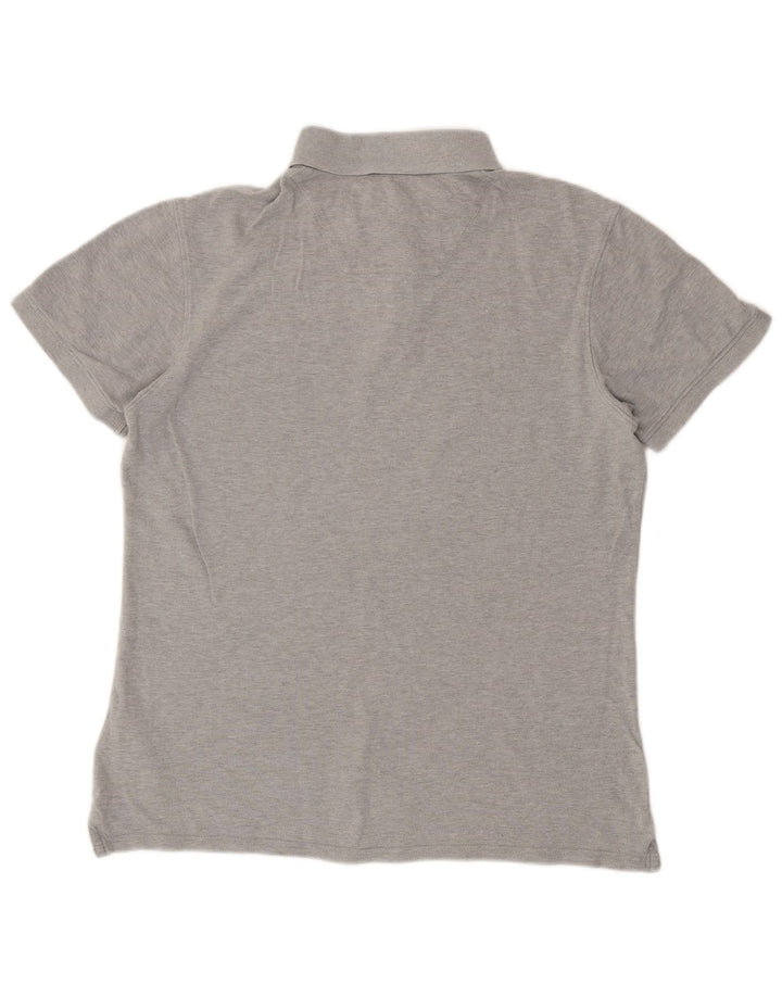 TIMBERLAND Ανδρικό πουκάμισο Polo Slim Fit Μεσαίο γκρι βαμβακερό