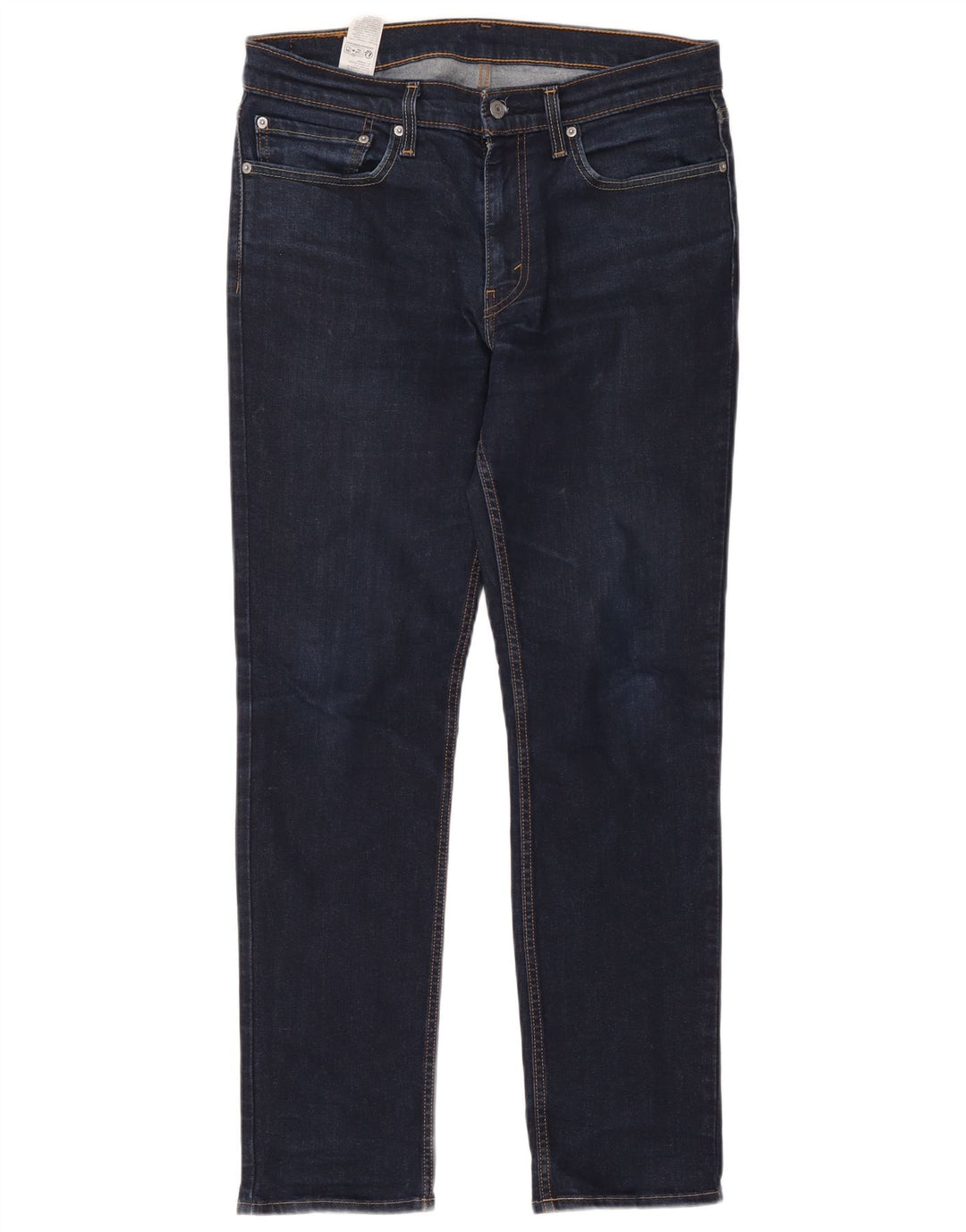 Levi's Mens 511 Slim Jeans W34 L34 Navy Blue Cotton