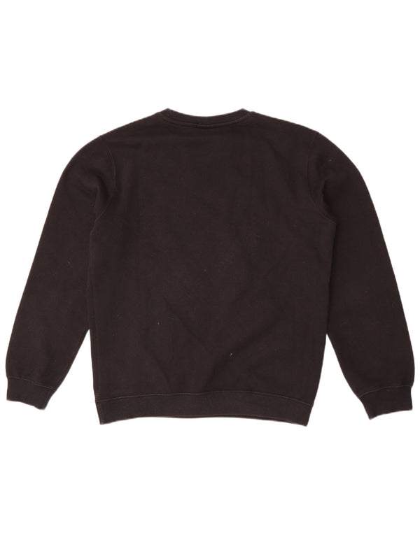 Champion Boys Graphic Sweatshirt Jumper 13-14 Years XL Black Cotton