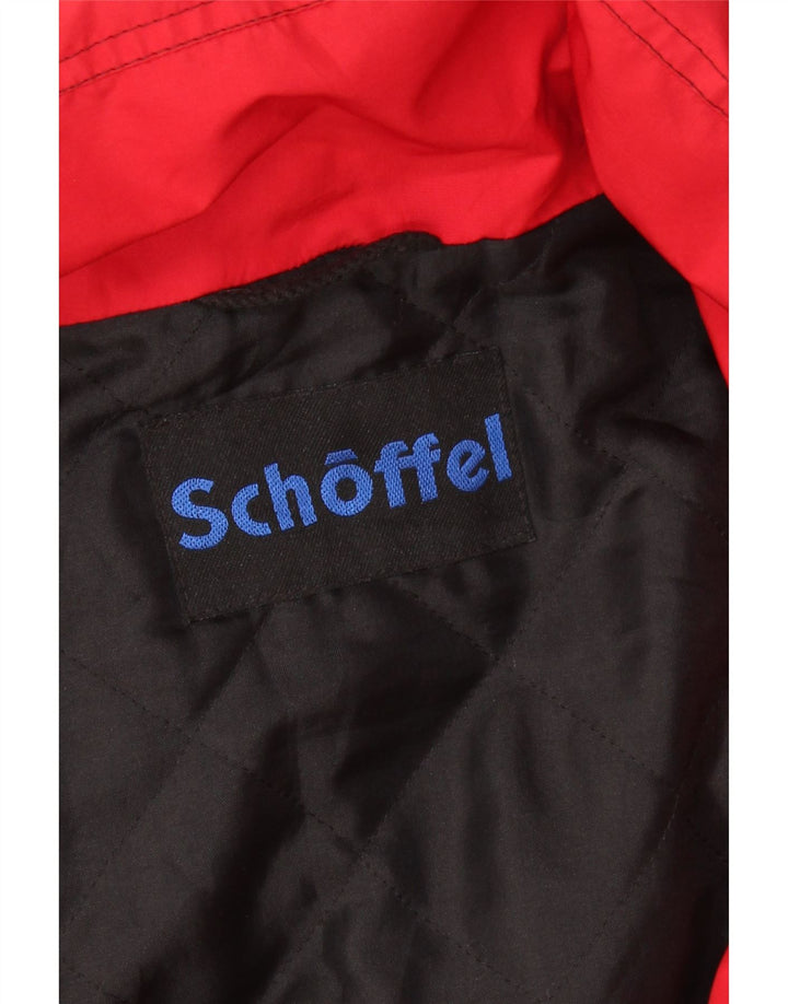 Ανδρικό μπουφάν σκι με κουκούλα SCHOFFEL UK 42 XL Red Colourblock