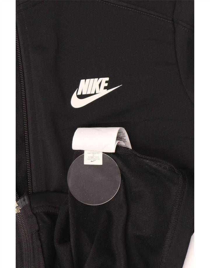 Μπουφάν Nike Boys αθλητική φόρμα 10-11 ετών μεσαίο μαύρο πολυεστέρα
