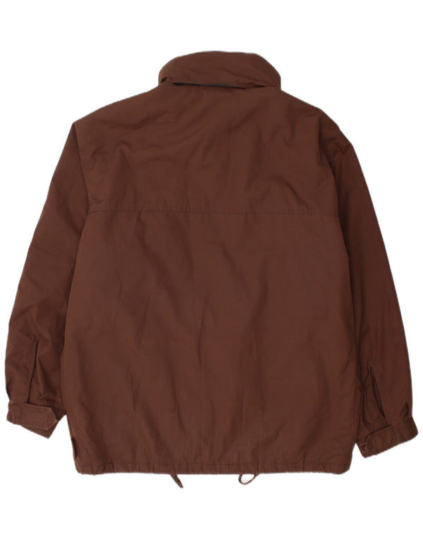 Ανδρικό FILA Magic Line Hooded Utility Jacket IT 50 Large Brown Polyester