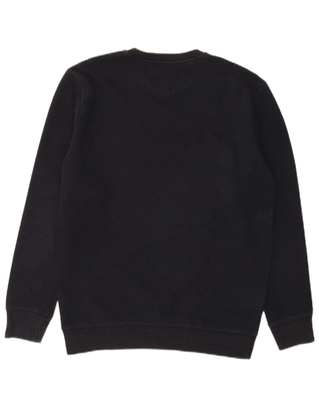 Ανδρικό πουλόβερ Zara Crew Neck Jumper Medium Navy Blue Polyester