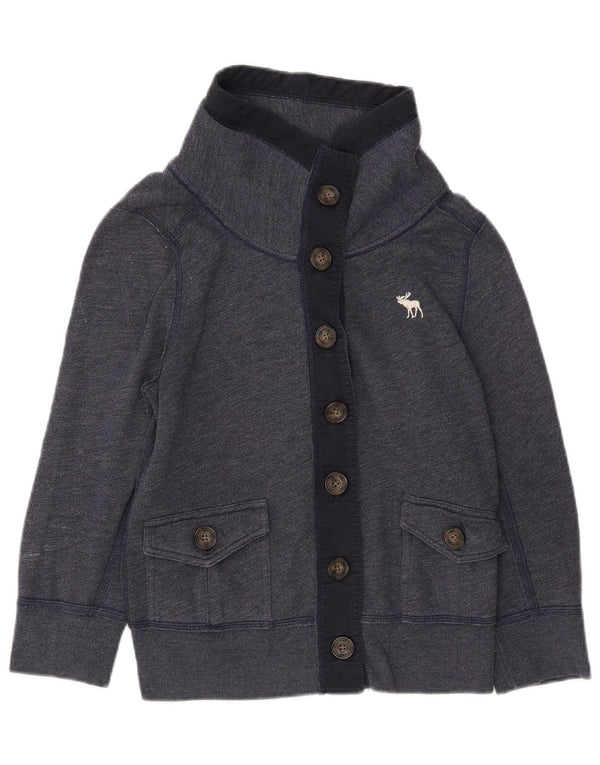 Γυναικεία αθλητική φόρμα Abercrombie & Fitch Top Jacket UK 14 Large Navy Blue
