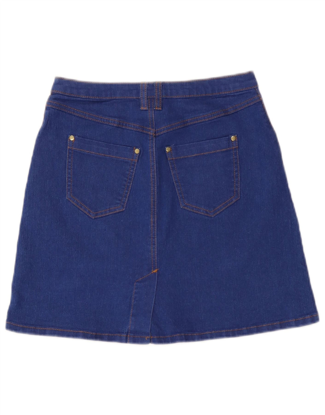 Topshop Γυναικεία Mini Τζιν Φούστα UK 8 Small W26 Blue Polyester