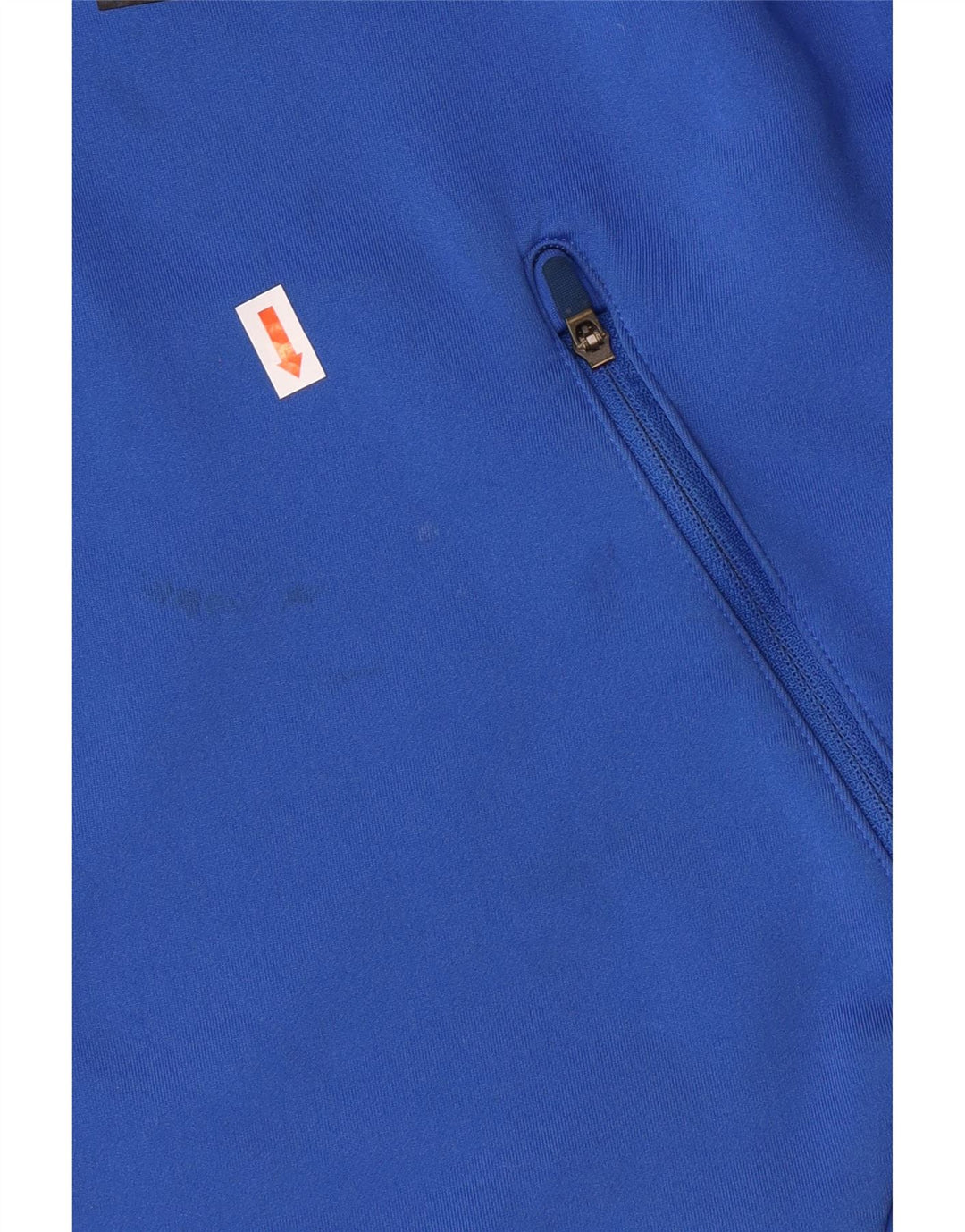 NIKE Boys Dri Fit Graphic Hoodie Jumper 8-9 ετών Small Blue Polyester