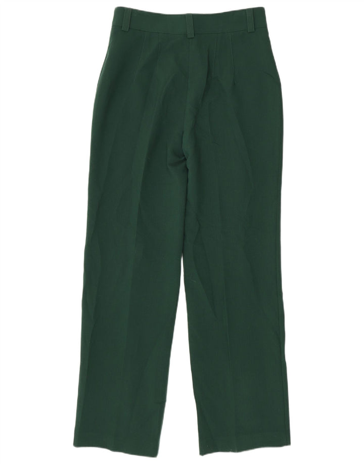 Zara Γυναικείο ίσιο casual παντελόνι Medium W28 L32 Πράσινο Πολυεστέρας