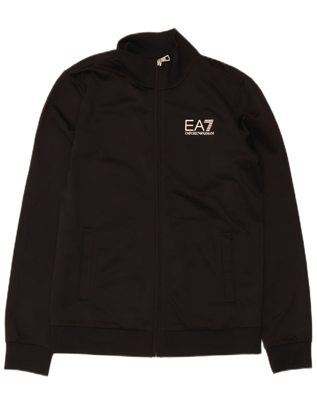 Armani Boys αθλητική φόρμα Top Jacket 13-14 Years Black Polyester