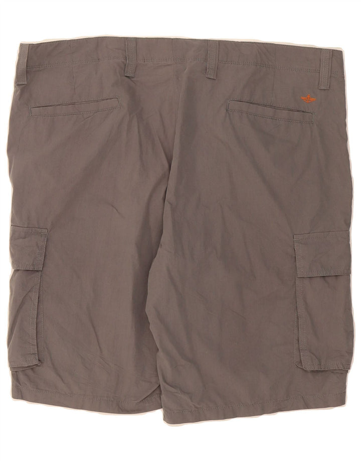 DOCKERS Mens Cargo Shorts W40 XL Grey Cotton Vintage Dockers and Second-Hand Dockers from Messina Hembry 