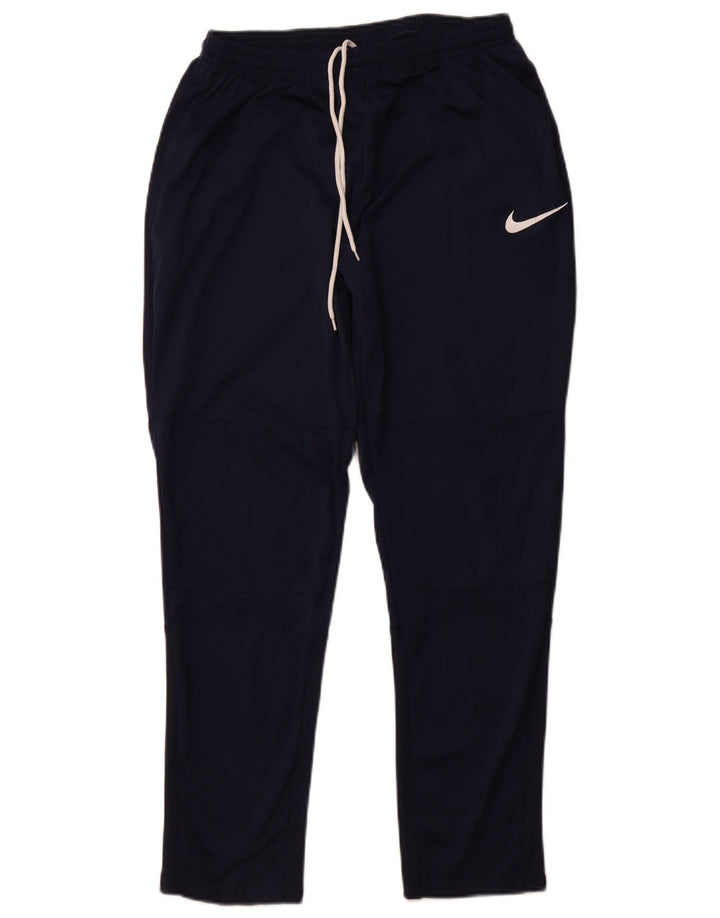 Ανδρικό παντελόνι αθλητικής φόρμας NIKE Dri Fit Μεγάλο μπλε ναυτικό πολυεστέρα