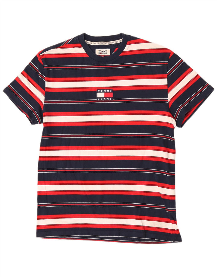 Ανδρικό κοντομάνικο μπλουζάκι Tommy Hilfiger Top μεσαίο πολύχρωμο ριγέ