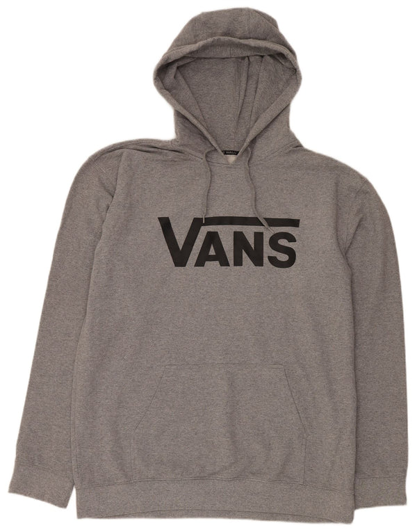 VANS Ανδρικό γραφικό κουκούλα 2XL Γκρι Πολυεστέρας