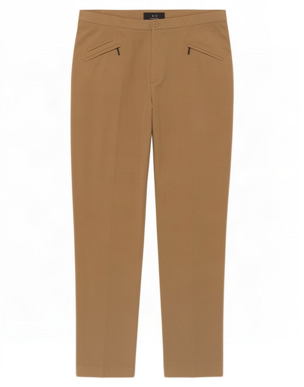 Marks & Spencer Γυναικεία Slim Fit Casual Παντελόνια UK 16 Large W34 L30 Brown