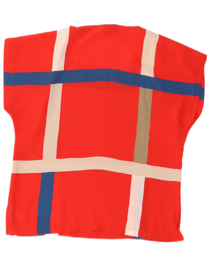Γυναικεία μπλούζα Ted Lapidus Top EU 38 Medium Red Check Polyester