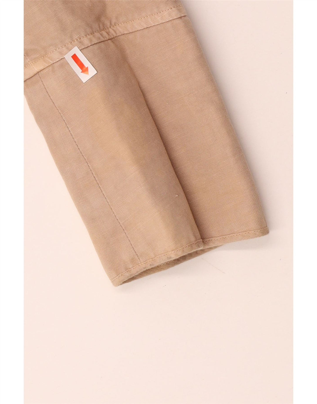 PINKO Γυναικείο σακάκι 2 κουμπιών UK 8 Small Beige βαμβακερό