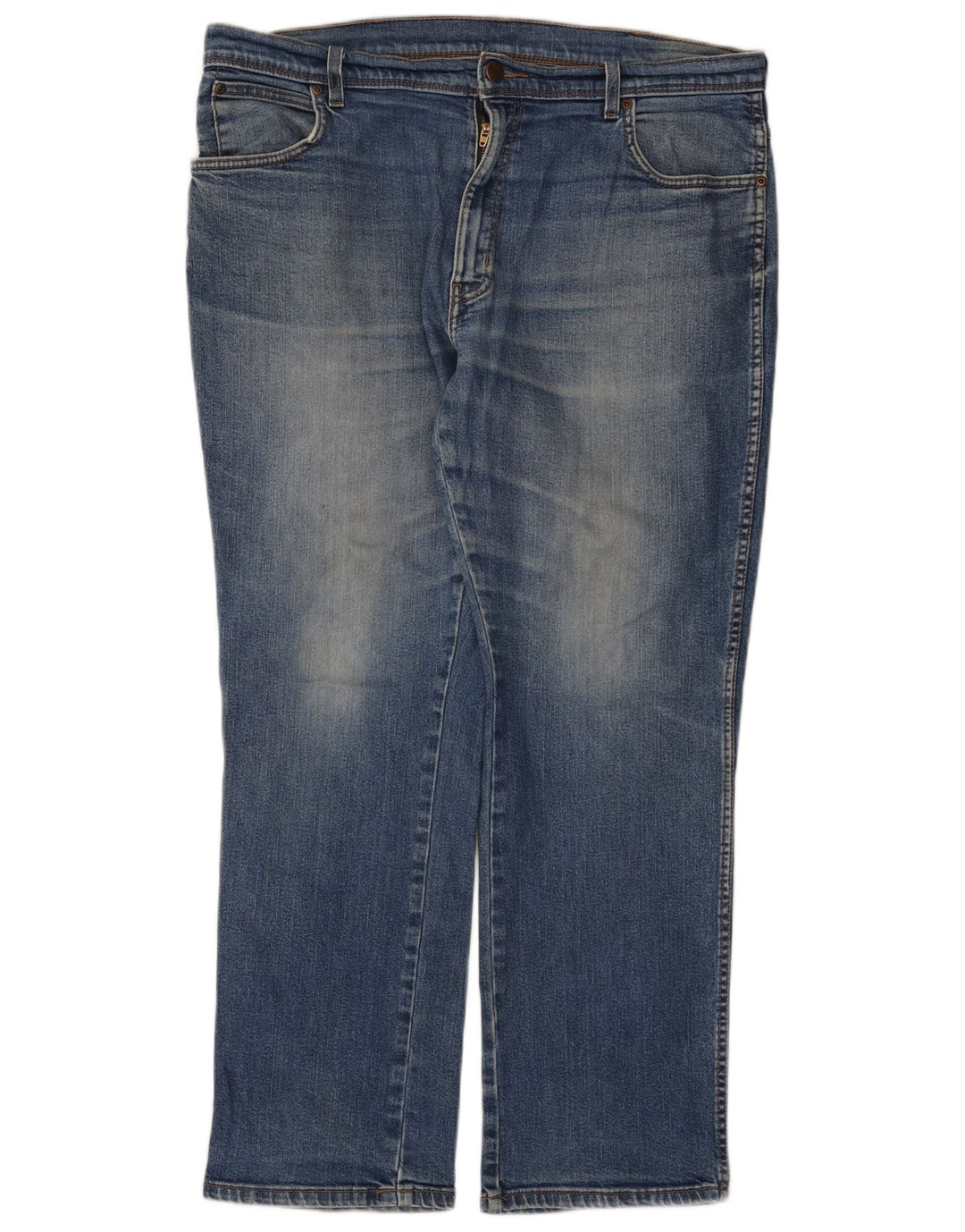 Ανδρικό τζιν ίσιο Wrangler Regular Fit W38 L30 Μπλε βαμβακερό