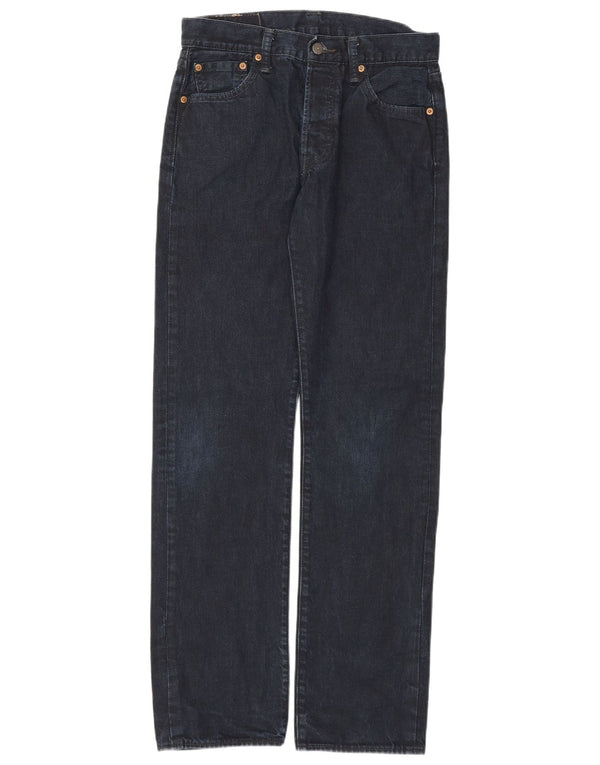 LEVI'S Ανδρικό τζιν 501 ίσιο W30 L34 Navy Blue Cotton