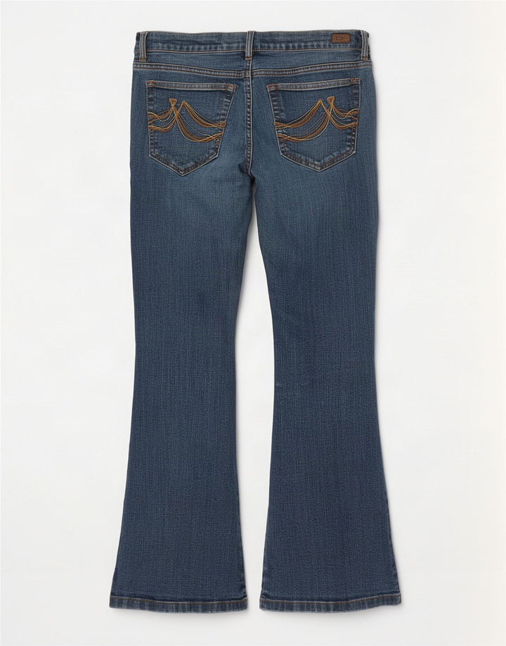 Dkny Γυναικεία Bootcut Jeans W30 L28 Blue