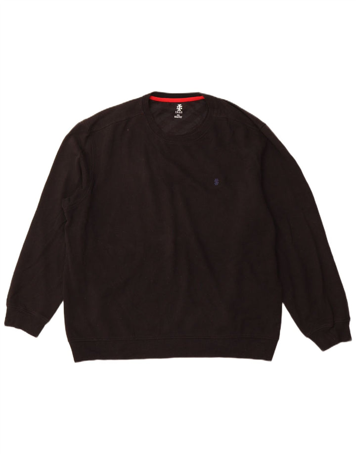 Ανδρικό φούτερ Izod Jumper 2XL Μαύρο βαμβακερό