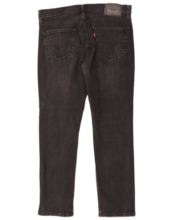 Levi's Mens 511 Slim Jeans W34 L30 Μαύρο βαμβακερό