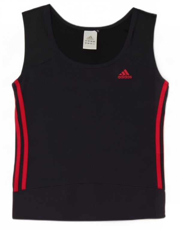 Adidas Γυναικείο Clima 365 Crop Γιλέκο UK 10 Small Grey Polyamide