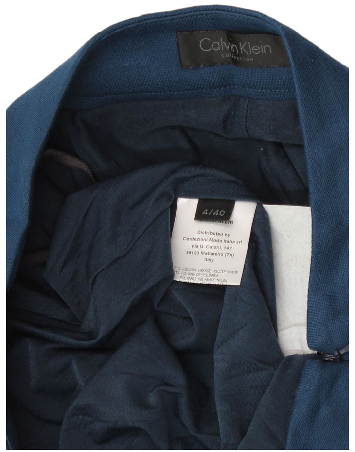 Γυναικεία Μίνι Φούστα Calvin Klein US 4 Small W28 Blue Viscose