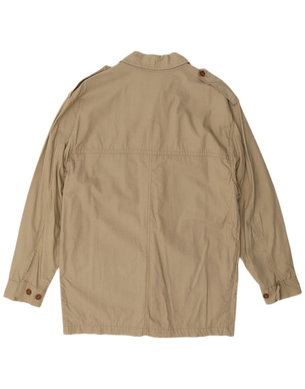 Casucci Ανδρικό Military Jacket IT 46 Small Beige Βαμβακερό