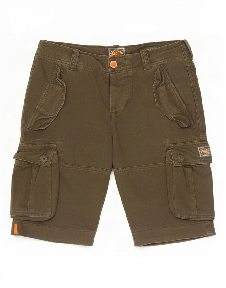 Ανδρικό σορτς Cargo Superdry Small W31 Χακί Βαμβακερό