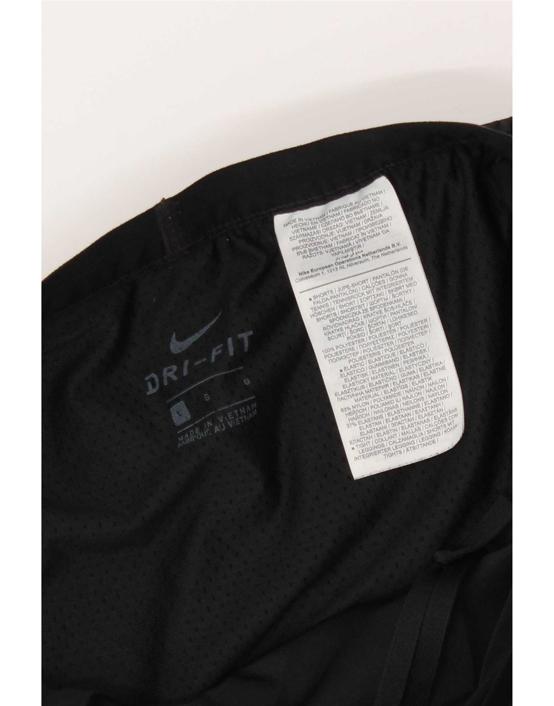 Ανδρικό αθλητικό σορτς Nike Dri Fit με μεγάλο γκρι χρώμα από πολυεστέρα