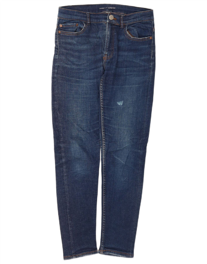 Zara Γυναικείο Skinny Jeans W28 L26 Blue