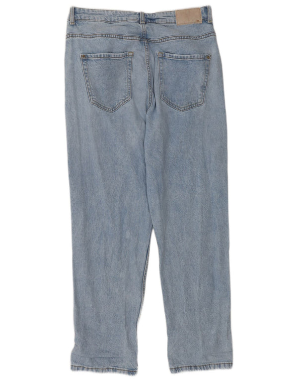 Zara Γυναικείο Tapered Jeans EU 42 Large W32 L27 Μπλε βαμβακερό