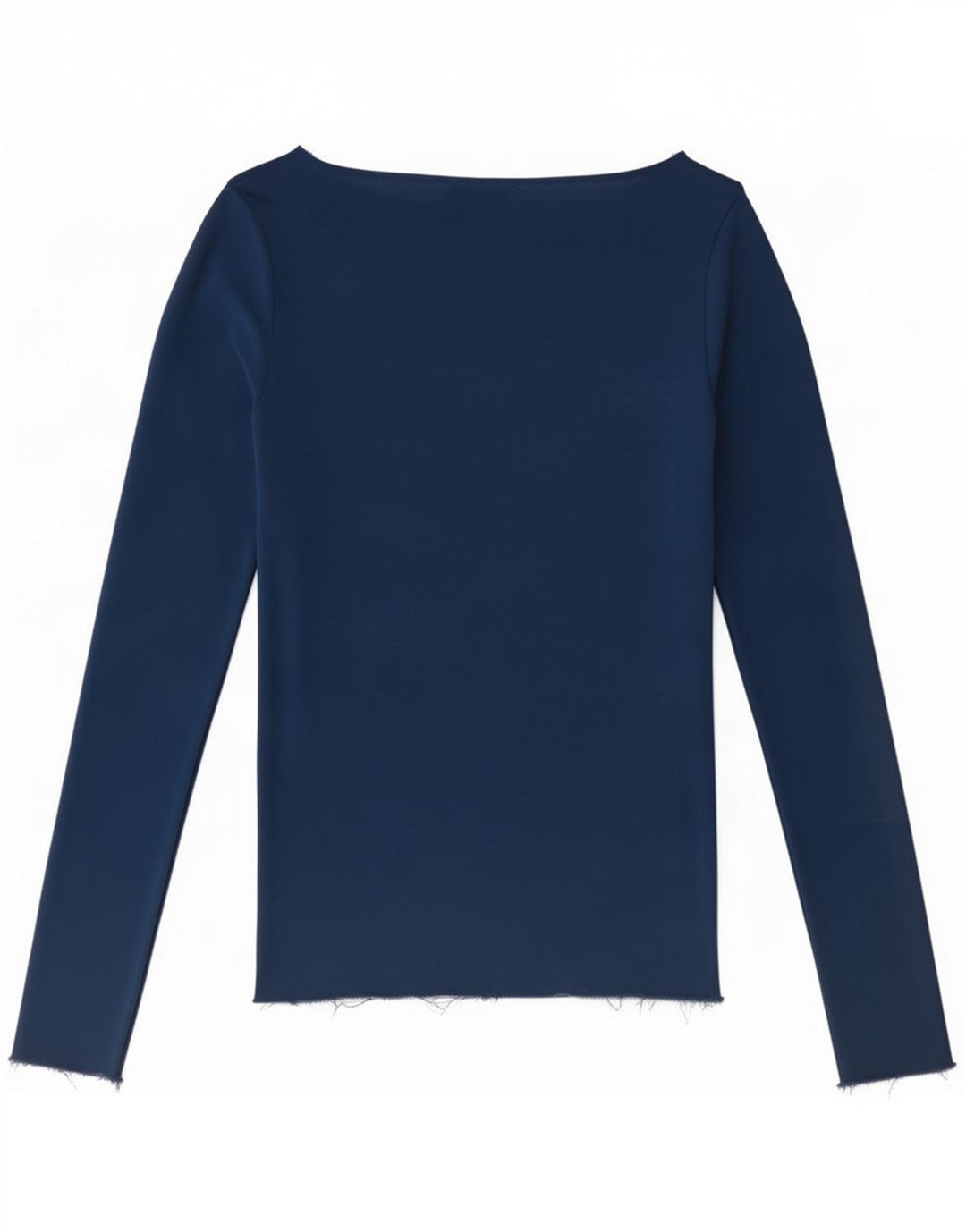 Zara Γυναικείο τοπ μακρυμάνικο UK 8 Small Navy Blue