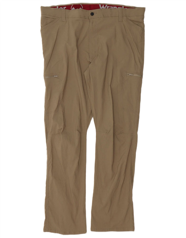 WRANGLER Ανδρικό ίσιο παντελόνι Cargo W40 L32 Khaki Nylon