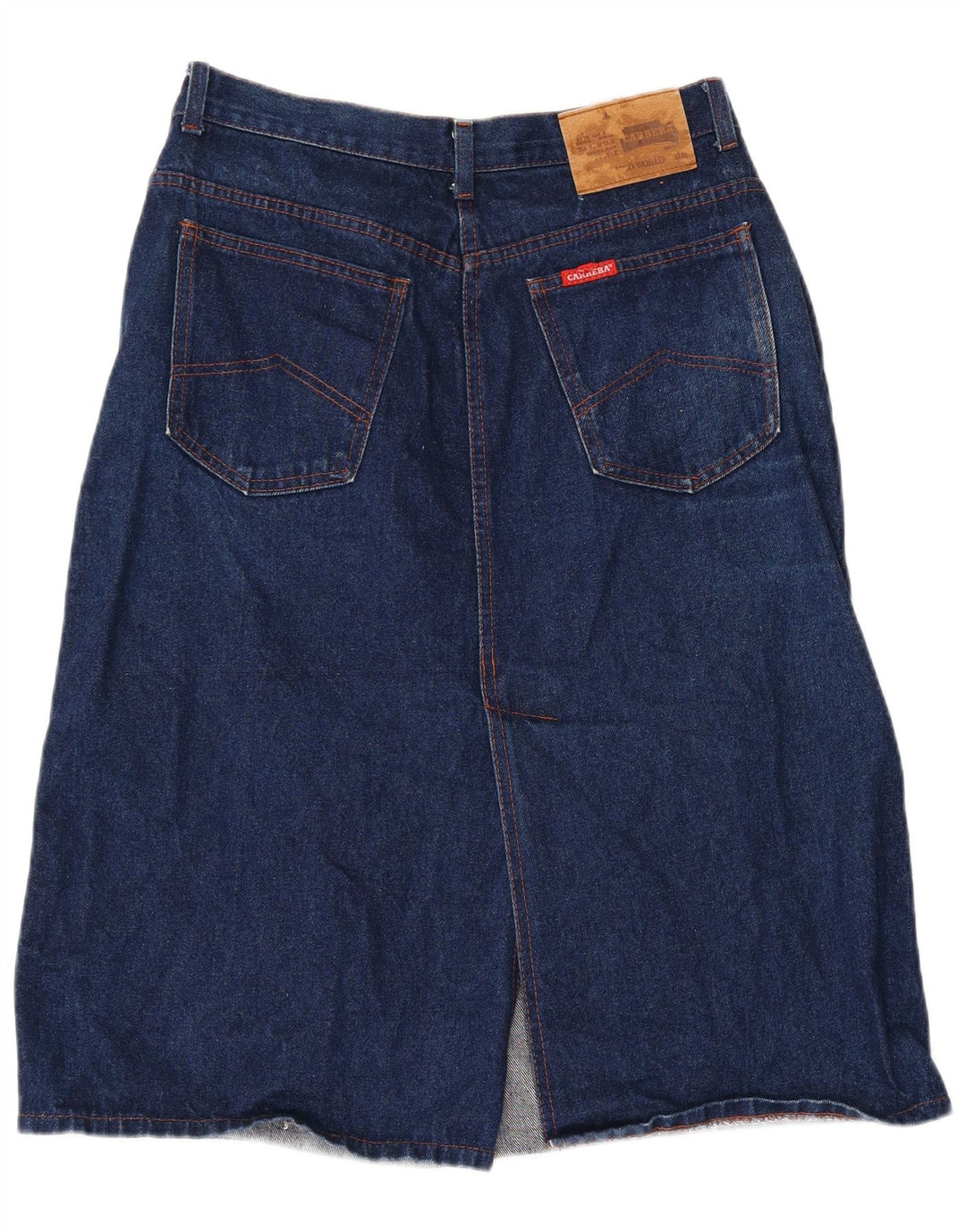 Carrera Γυναικεία τζιν φούστα W36 XL Navy Blue βαμβακερή