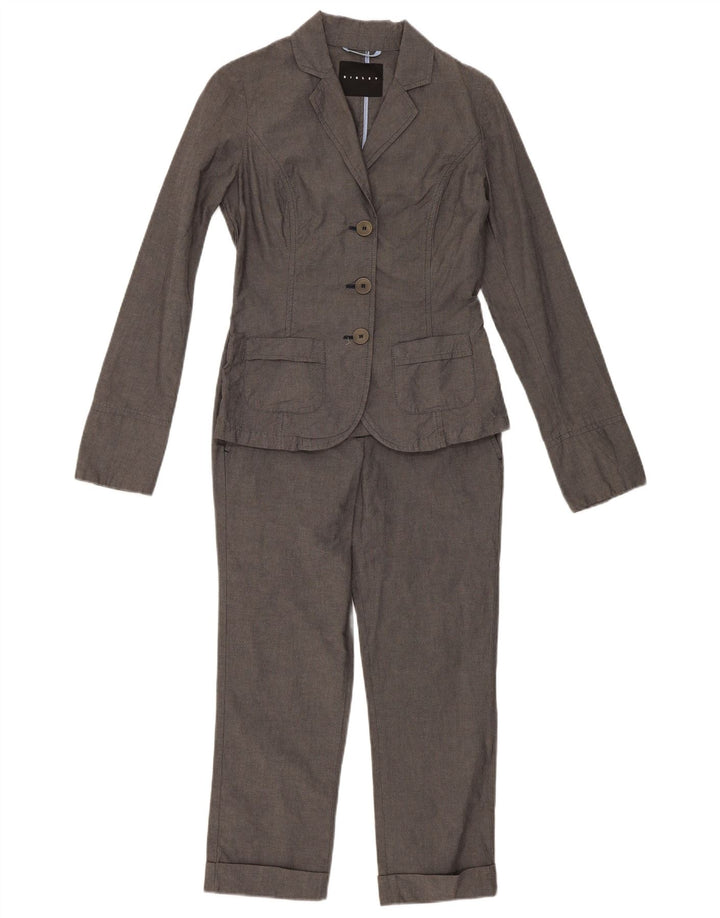 Γυναικεία φόρμα 2 τεμαχίων Sisley IT 40 Small W28 L23 Γκρι βαμβακερή