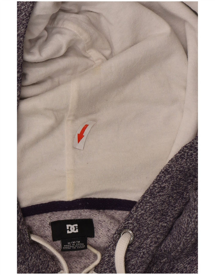 Ανδρικό πουλόβερ με κουκούλα με φερμουάρ DC Βαμβακερό μεσαίο γκρι