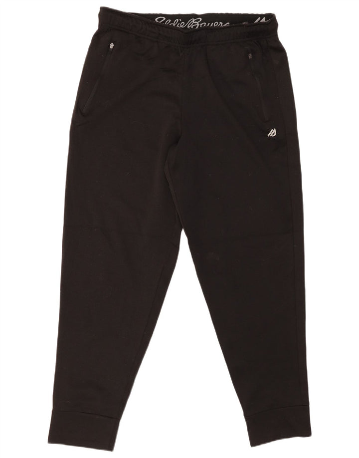 Ανδρική αθλητική φόρμα EDDIE BAUER Παντελόνι Joggers Μεσαίο Μαύρο Πολυεστέρα