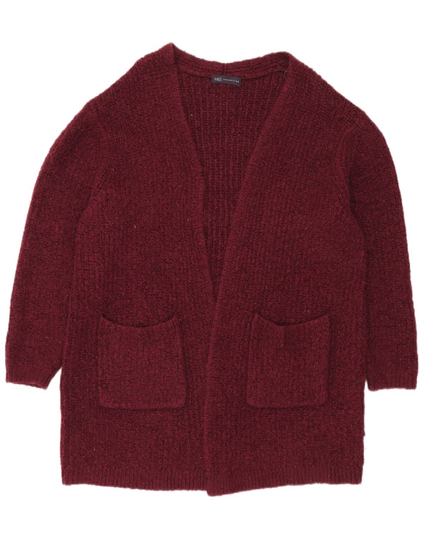 Marks & Spencer Γυναικείο ανοιχτό πουλόβερ UK 16 Large Maroon