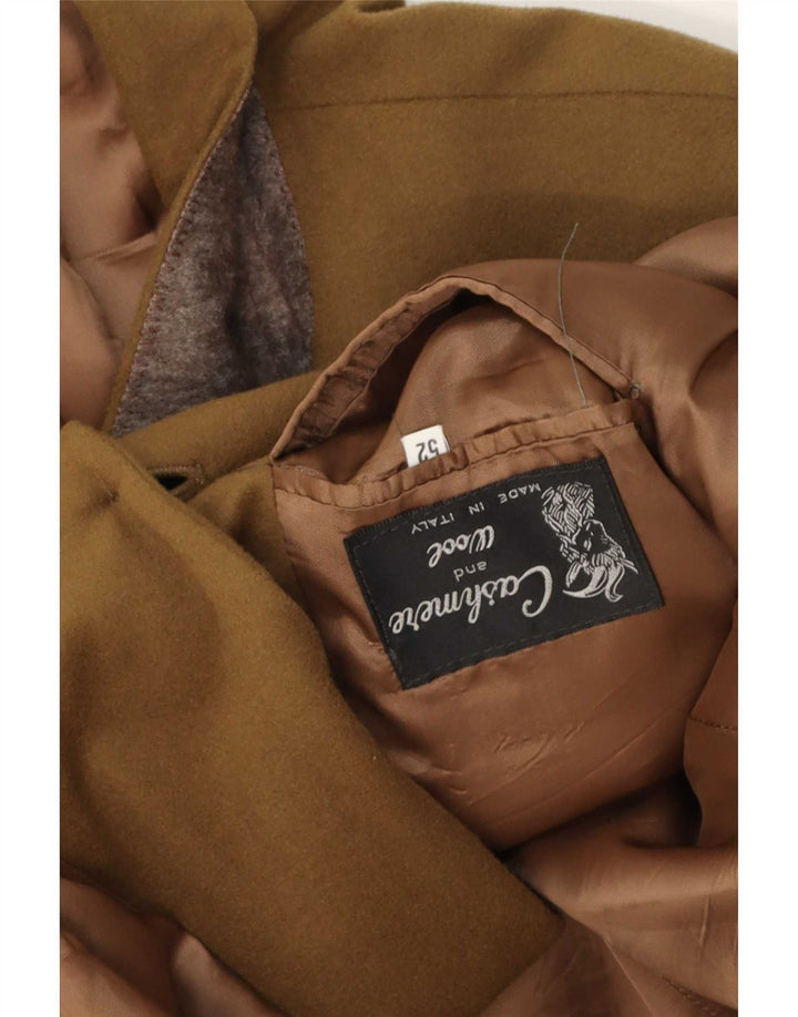 Vintage Ανδρικό τζάκετ Blazer 2 κουμπιών IT 52 XL Khaki Cashmere