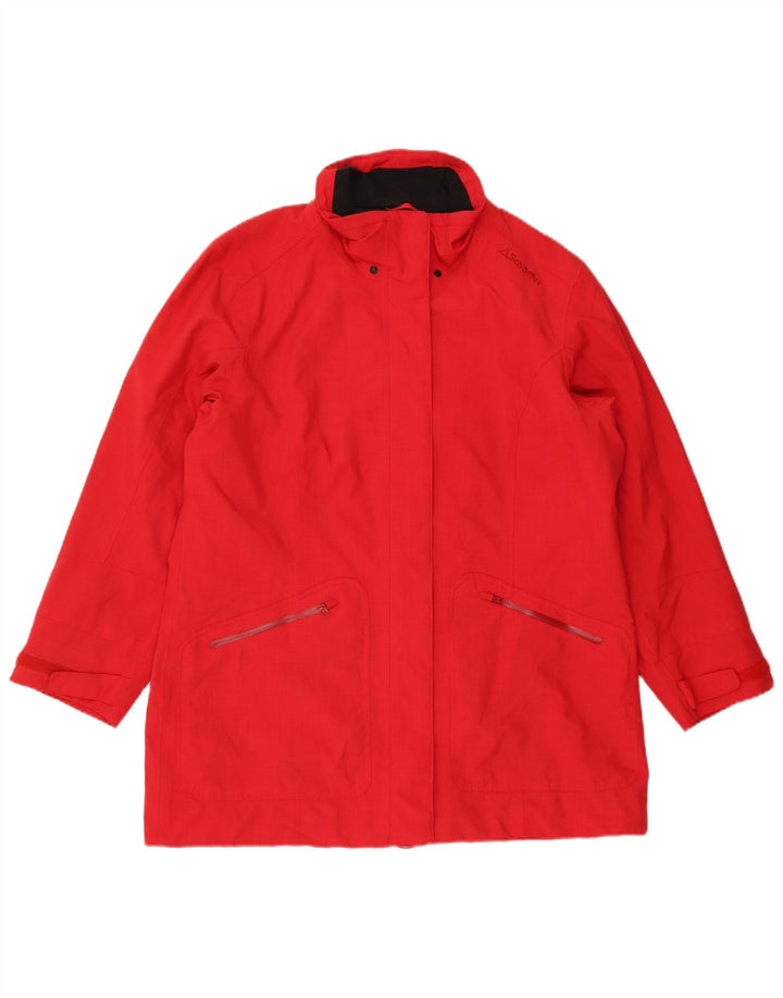 Schoffel Γυναικείο μπουφάν βροχής UK 20 2XL κόκκινο πολυεστέρα
