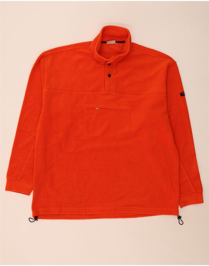 Diadora Ανδρικό κουμπιά με λαιμό Fleece Jumper XL Orange