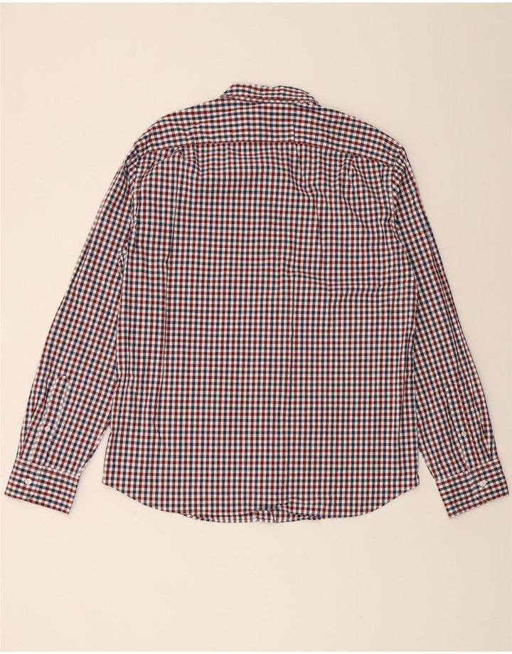 J. CREW Ανδρικό Slim Shirt XL Πολύχρωμο Gingham Cotton