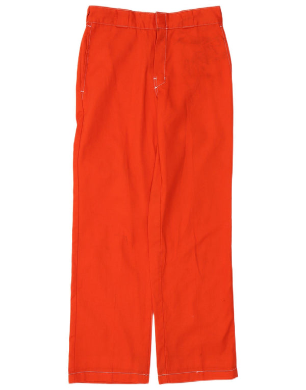 DICKIES Ανδρικό ίσιο παντελόνι Chino W30 L32 Πορτοκαλί Βαμβακερό