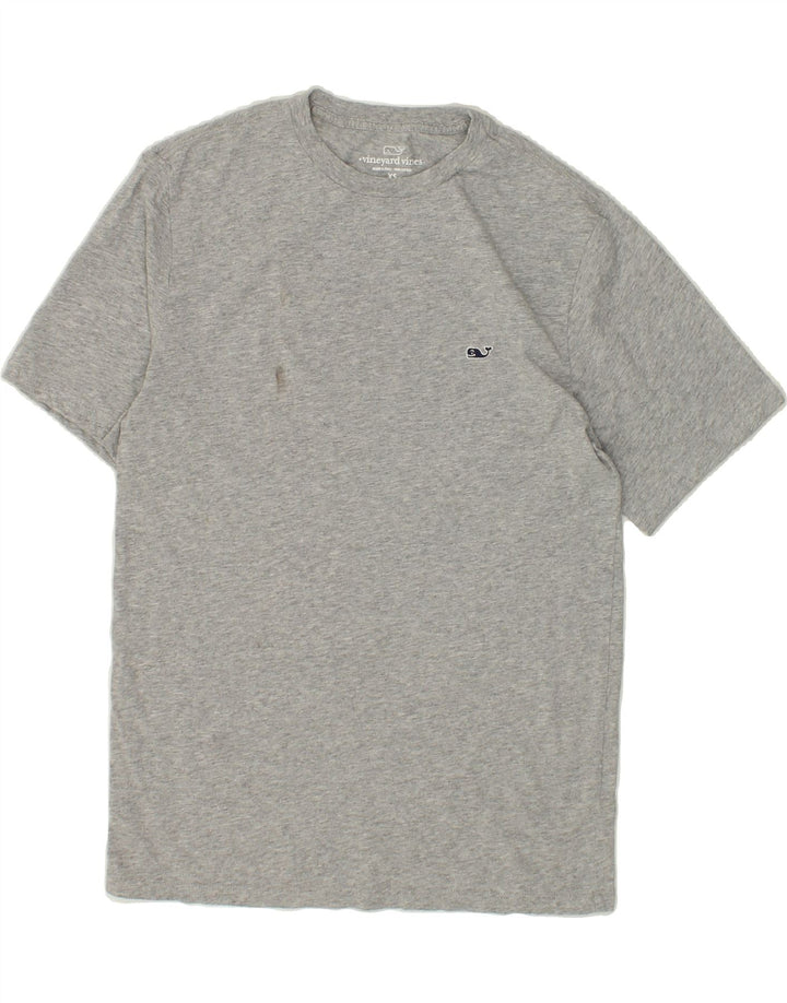 VINEYARD VINES Mens T-Shirt Top XS Grey Cotton Vintage Vineyard Vines and Second-Hand Vineyard Vines from Messina Hembry 