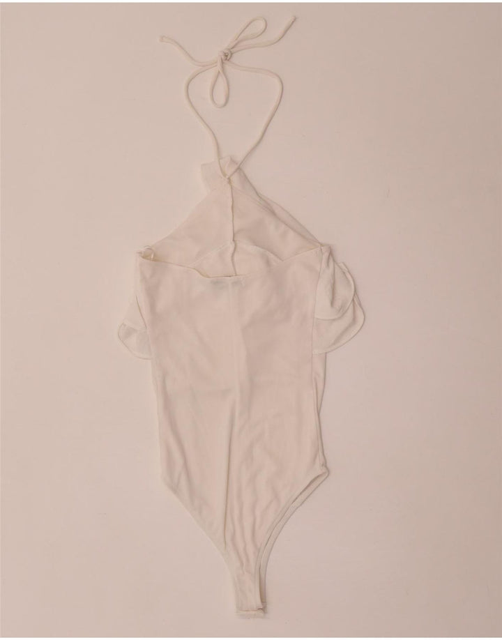 Zara γυναικείο αμάνικο κορμάκι UK 8 Small White